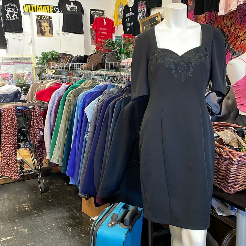 Gianni Versace Black Dress